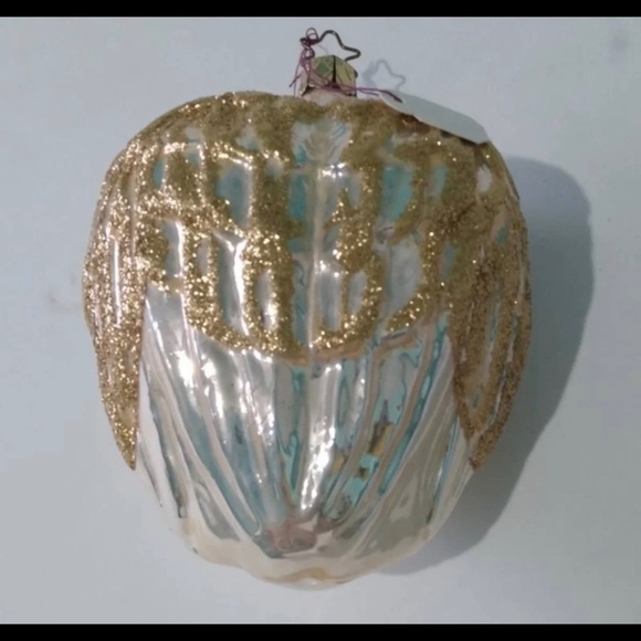 CHERUB 46 YEAR OLD GERMANY GLASS ORNAMENT EXCELLENT !! - Picture 3 of 5